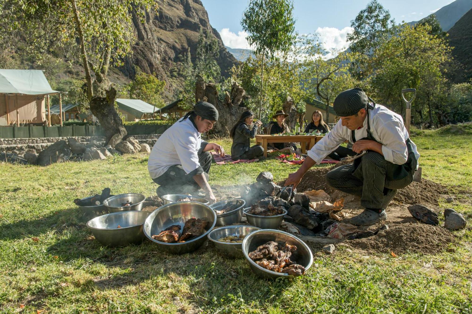 Las Qolqas Ecoresort Ollantaytambo Exterior photo